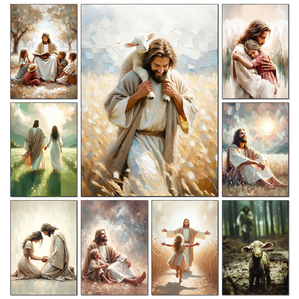 Jesus Christ Diamond Art Paint - Embroidery Jesus avaliação e preço