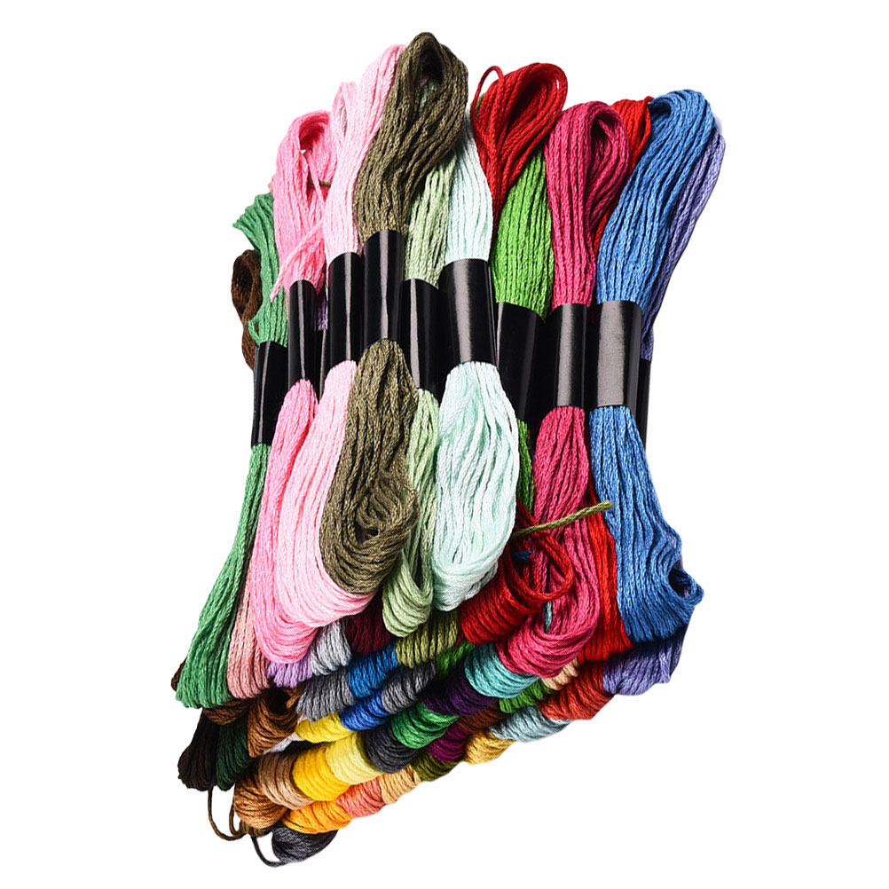 50 Bundles Cross Stitch Floss  - Embroidery Floss avaliação e preço