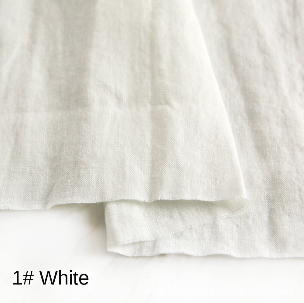 100% Pure Linen Natural fibers - Linen Fabric Natural avaliação e preço