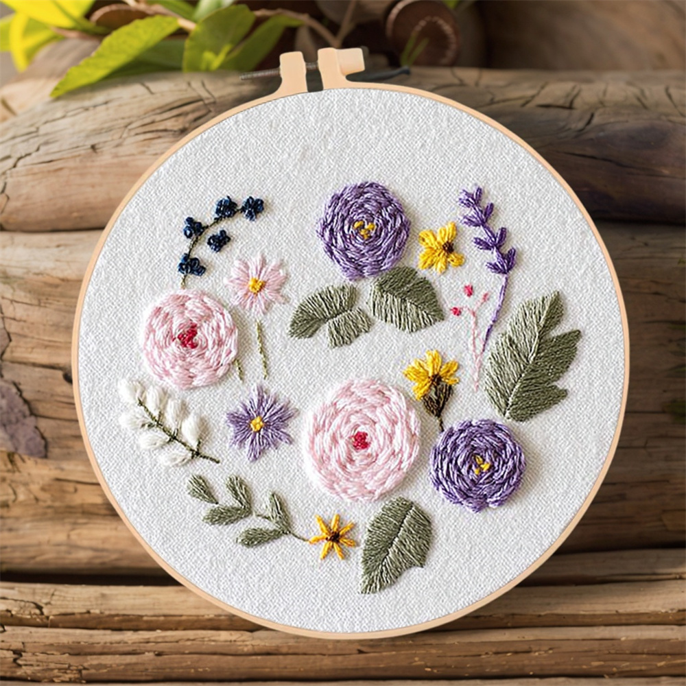 MomoArt DIY Embroidery Kit Flo - Embroidery Daisy Flower avaliação e preço