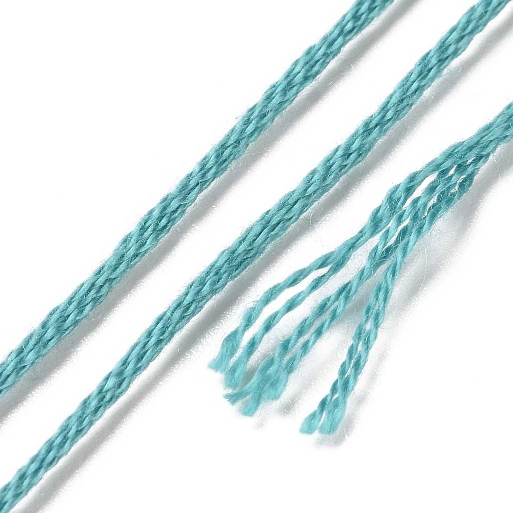 1Set 8 Skeins 0.5mm 6-Ply Poly - Embroidery Floss avaliação e preço