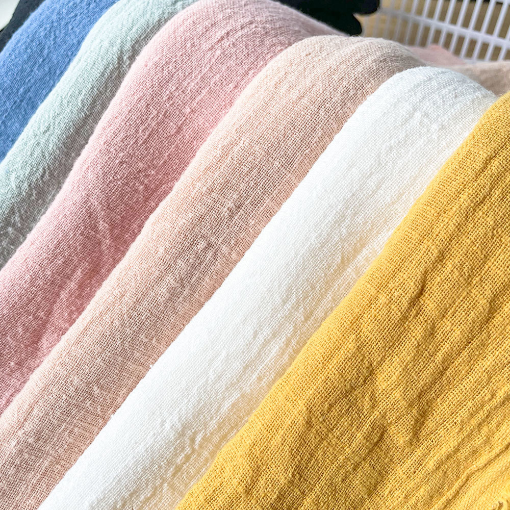 Colorful Thin Linen Cotton Cre - Linen Fabric Natural avaliação e preço