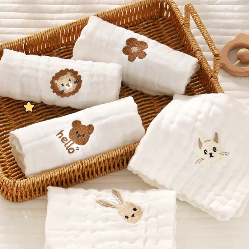 2/3/5pcs Baby Towels Toddler S - Embroidery Towel avaliação e preço