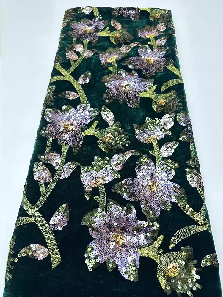 1yard Retro velvet tela Handcr - Velvet Fabric Embroidery avaliação e preço