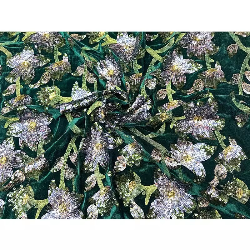 1yard Retro velvet tela Handcr - Velvet Fabric Embroidery avaliação e preço